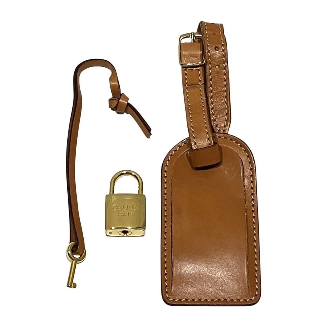 Celine Boston bag, Macadam pattern, leather. - 5