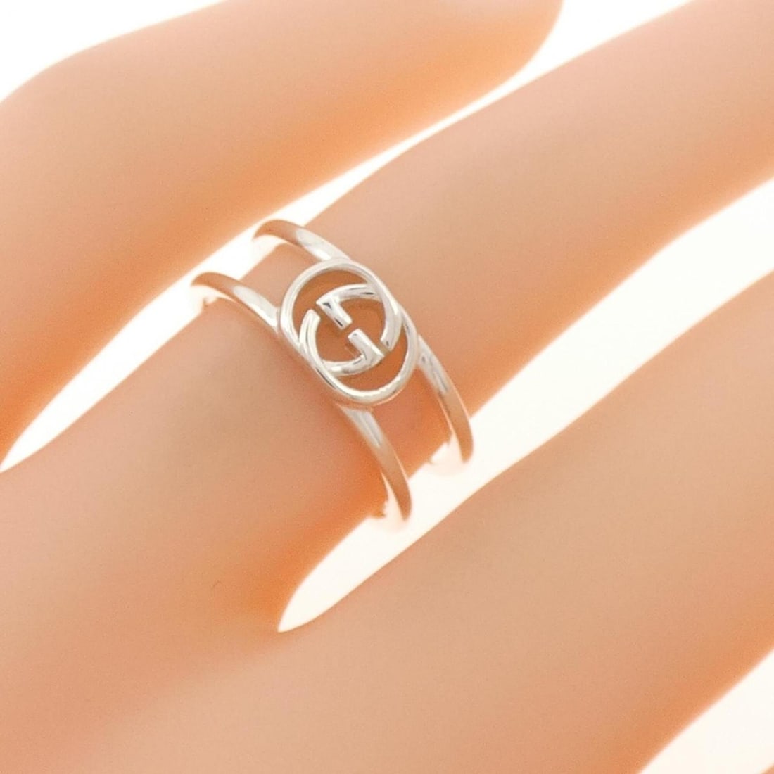 Gucci Interlocking G Open Ring - 5