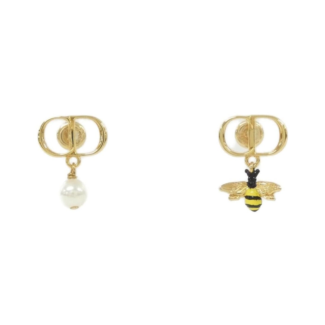 Christian Dior DIOR GARDEN E4672WOMLQ Earrings: --- Catalog ---Category: SizeSize (HxWxD): 1.80mm x 1.20mm / 0.07'' x 0.05''Category: DesignType: Stud earringsColor: Black, White gold, YellowGender: Men,WomenCategory: GeneralLine: Dior
