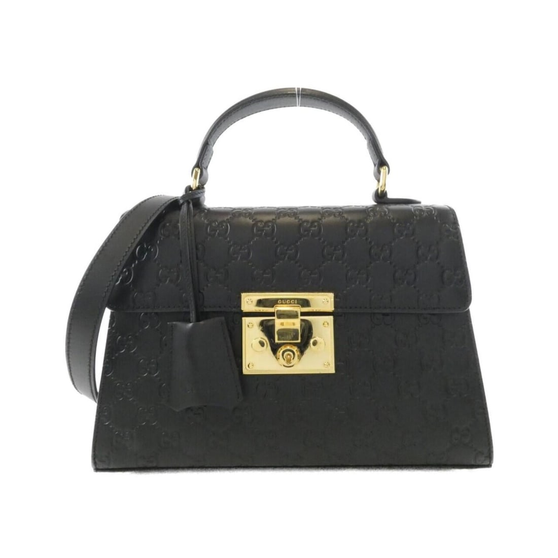 Gucci 453188 CWC1G Handbag: --- Catalog ---Category: SizeSize (HxWxD): 19cm x 28cm x 11cm / 7.48'' x 11.02'' x 4.33''Category: DesignType: HandbagColor: BlackGender: WomenMaterial: Leather Hardware Color: GoldCategory: GeneralBr