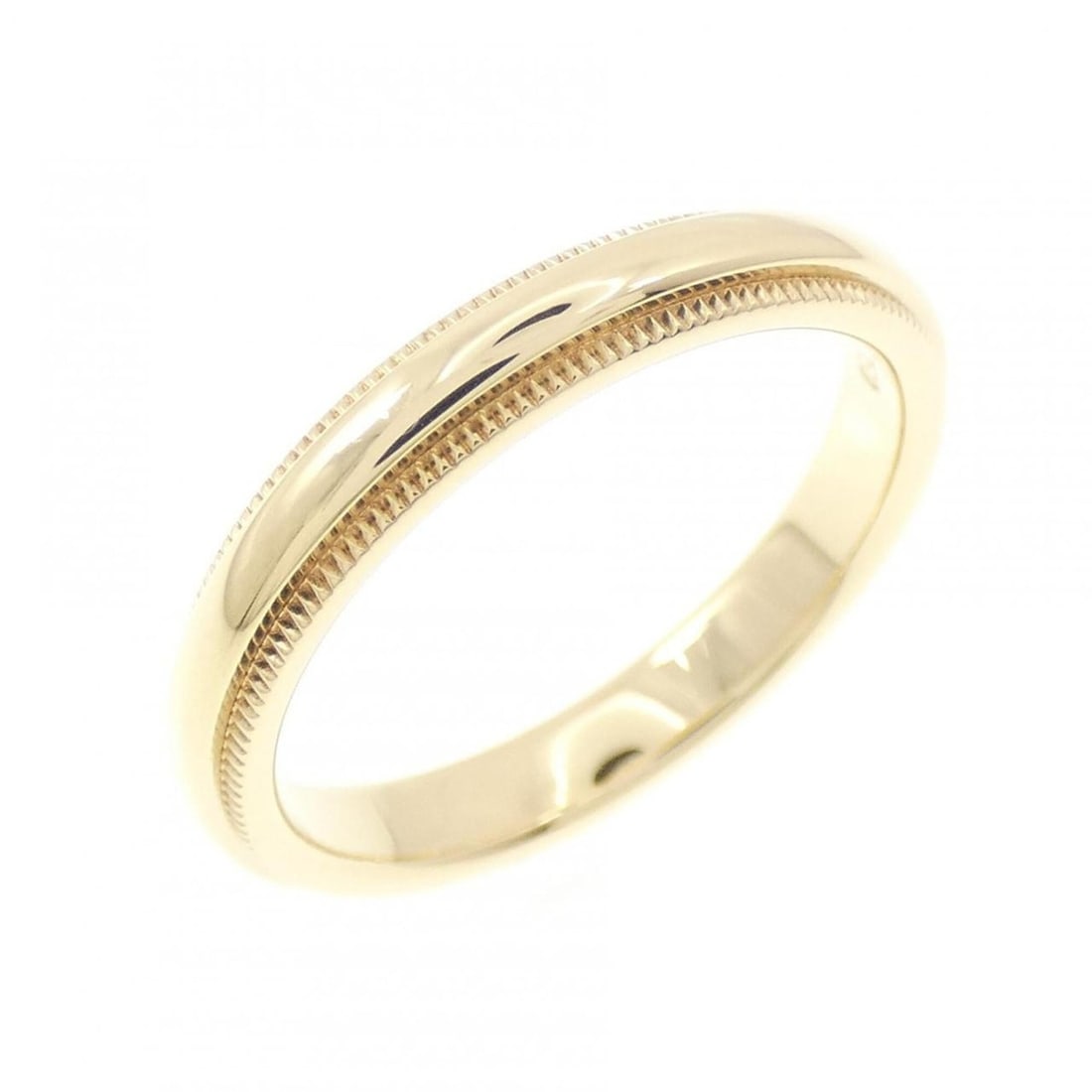 Tiffany & Co. Milgrain Ring: --- Catalog ---Category: SizeJP Size: 12.0US Size: 6.5Category: DesignType: Band ringGender: WomenMaterial: Yellow gold (18K)Category: GeneralBrand: Tiffany--- Item List ---Section: ConditionRanking: