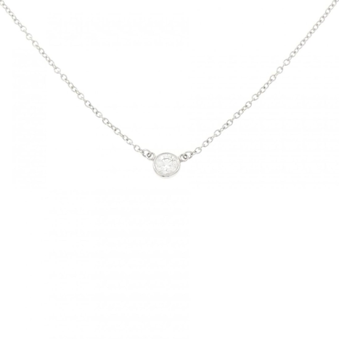 Tiffany & Co. By the Yard Necklace: --- Catalog ---Category: SizePendant Size: 4.3mm / 0.16''Neck Circumference: 40 cm / 15.74''Category: DesignStone: DiamondGender: WomenMaterial: Platinum 950Necklace Type: NecklaceCategory: