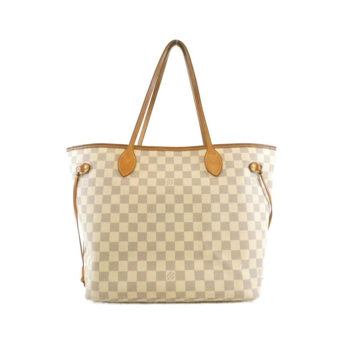 Louis Vuitton Damier Azur Neverfull MM N41361 Handbag: --- Catalog ---Category: SizeSize (HxWxD): 29cm x 32cm x 15cm / 11.41'' x 12.59'' x 5.9''Category: DesignType: Handbag, PouchColor: AzurGender: WomenMaterial: Coated canvas Hardware Color: GoldCategor
