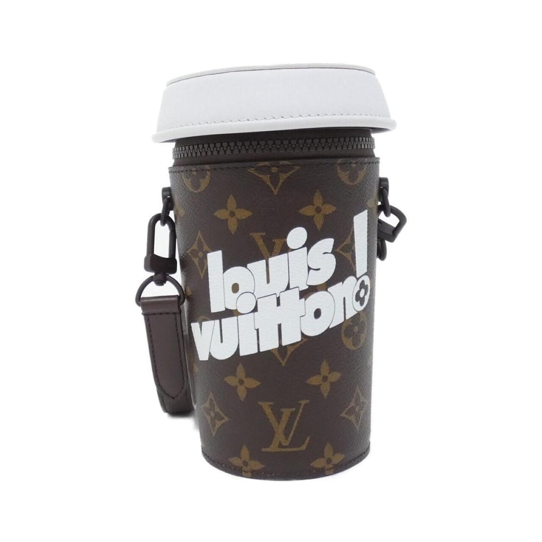 Louis Vuitton Everyday LV Coffee Cup M80812 Shoulder Bag: --- Catalog ---Category: SizeSize (HxWxD): 19cm x 9cm x 14cm / 7.48'' x 3.54'' x 5.51''Category: DesignType: Shoulder bagColor: MarronGender: Women,MenMaterial: Coated canvas Category: GeneralMPN: M80
