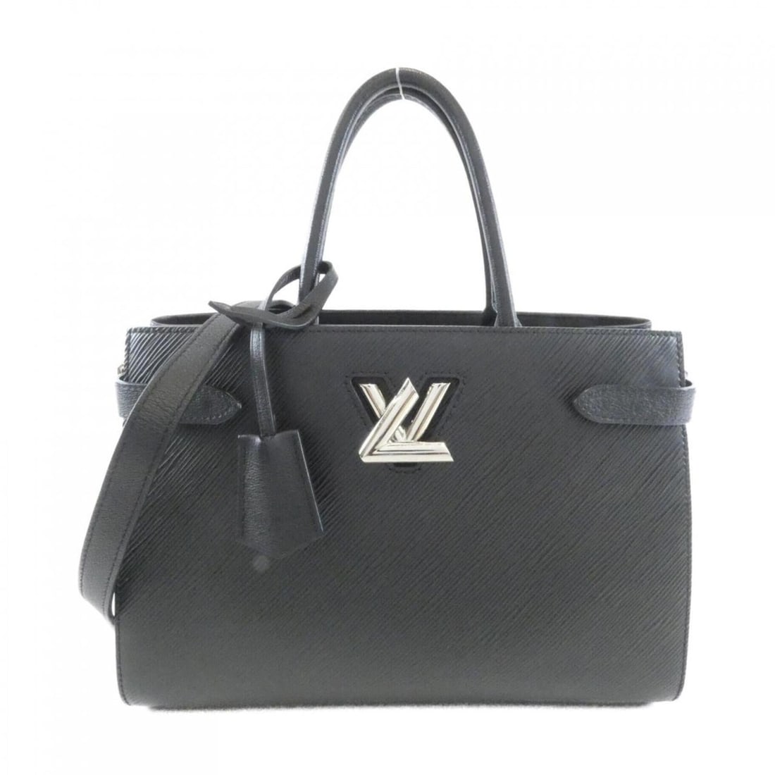 Louis Vuitton Epi Twist Tote M54810 Handbag: --- Catalog ---Category: SizeSize (HxWxD): 22cm x 31cm x 13cm / 8.66'' x 12.2'' x 5.11''Category: DesignType: HandbagColor: BlackGender: WomenMaterial: Leather Hardware Color: SilverLeather/Fur Type: