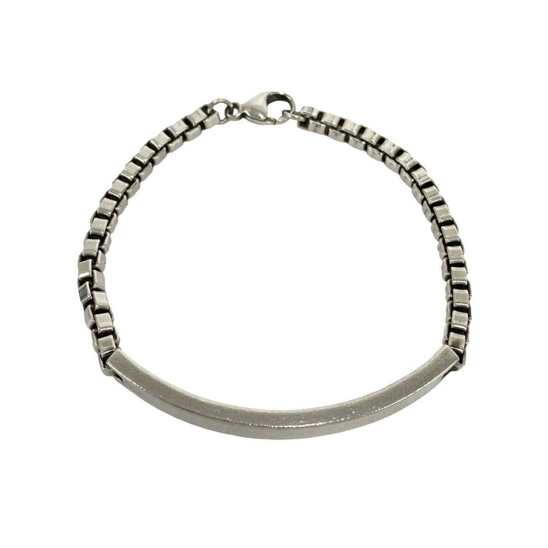 TIFFANY&Co. Tiffany Vintage Venetian ID Bracelet, Sterling Silver 925, Accessory, 36172: --- Catalog ---Category: SizeLength: 17.5cm / 6.88''Category: DesignType: Charm braceletColor: SilverGender: WomenMaterial: Silver 925Category: GeneralBrand: Tiffany--- Item List ---Section: Condition