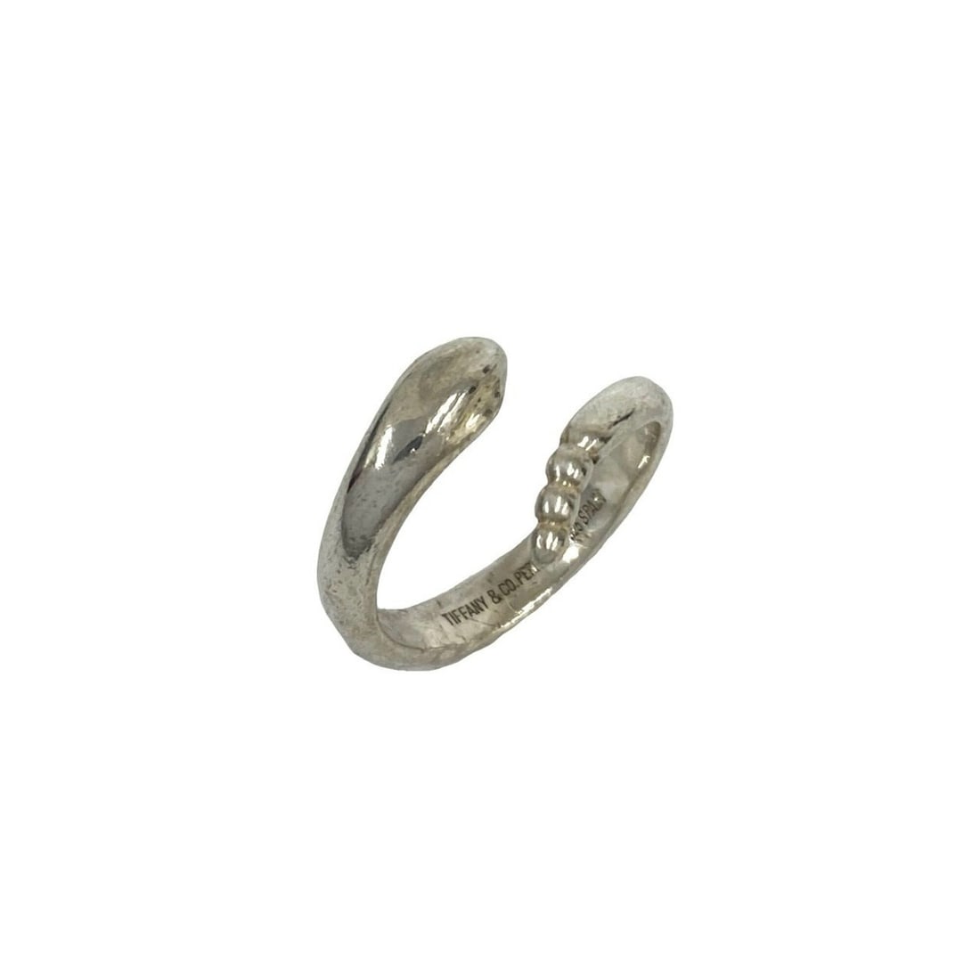 TIFFANY&Co. Tiffany Vintage Snake Ring, Sterling Silver 925, Accessory, Men's & Women's, Silver,: --- Catalog ---Category: SizeJP Size: 14US Size: 7Category: DesignType: Band ringColor: SilverGender: Men,WomenMaterial: Silver 925Category: GeneralBrand: Tiffany--- Item List ---Section: ConditionRan