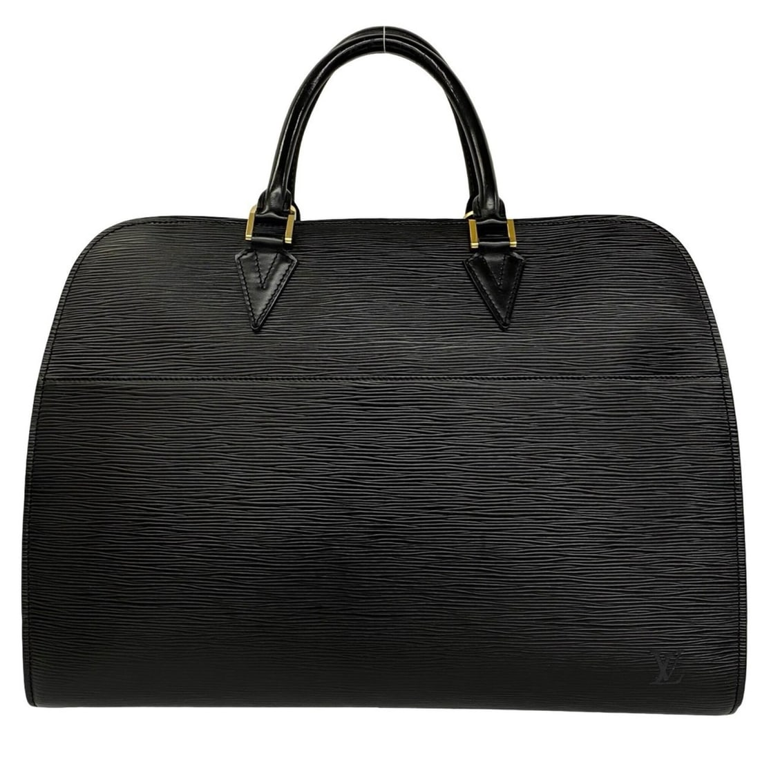 LOUIS VUITTON Sorbonne Epi Leather Business Bag Briefcase Handbag Noir 21469 (1 of 11)