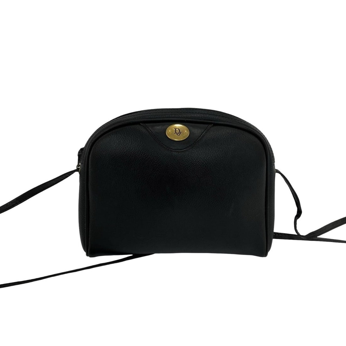 Christian Dior Vintage Logo Hardware Leather Shoulder Bag Pouch Black 51095: --- Catalog ---Category: SizeSize (HxWxD): 15.5cm x 21.5cm x 4cm / 6.1'' x 8.46'' x 1.57''Category: DesignType: Pochette, Shoulder bagColor: BlackGender: WomenMaterial: Leather Category: GeneralBrand: