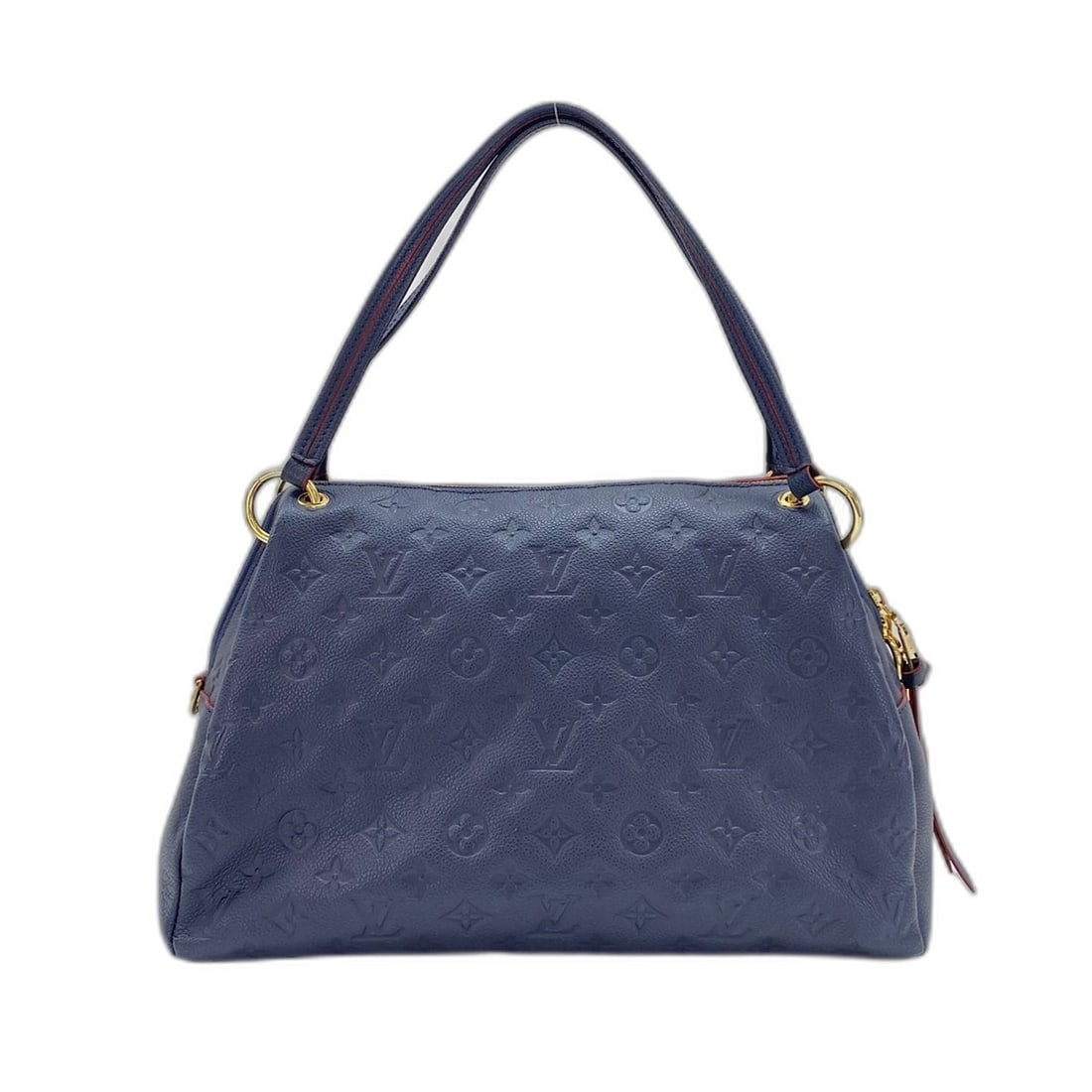 LOUIS VUITTON Pontu PM Handbag, Navy: --- Catalog ---Category: SizeSize (HxWxD): 21cm x 37cm x 13cm / 8.26'' x 14.56'' x 5.11''Category: DesignType: HandbagColor: NavyGender: WomenCategory: GeneralBrand: Louis Vuitton--- Item List ---Sect
