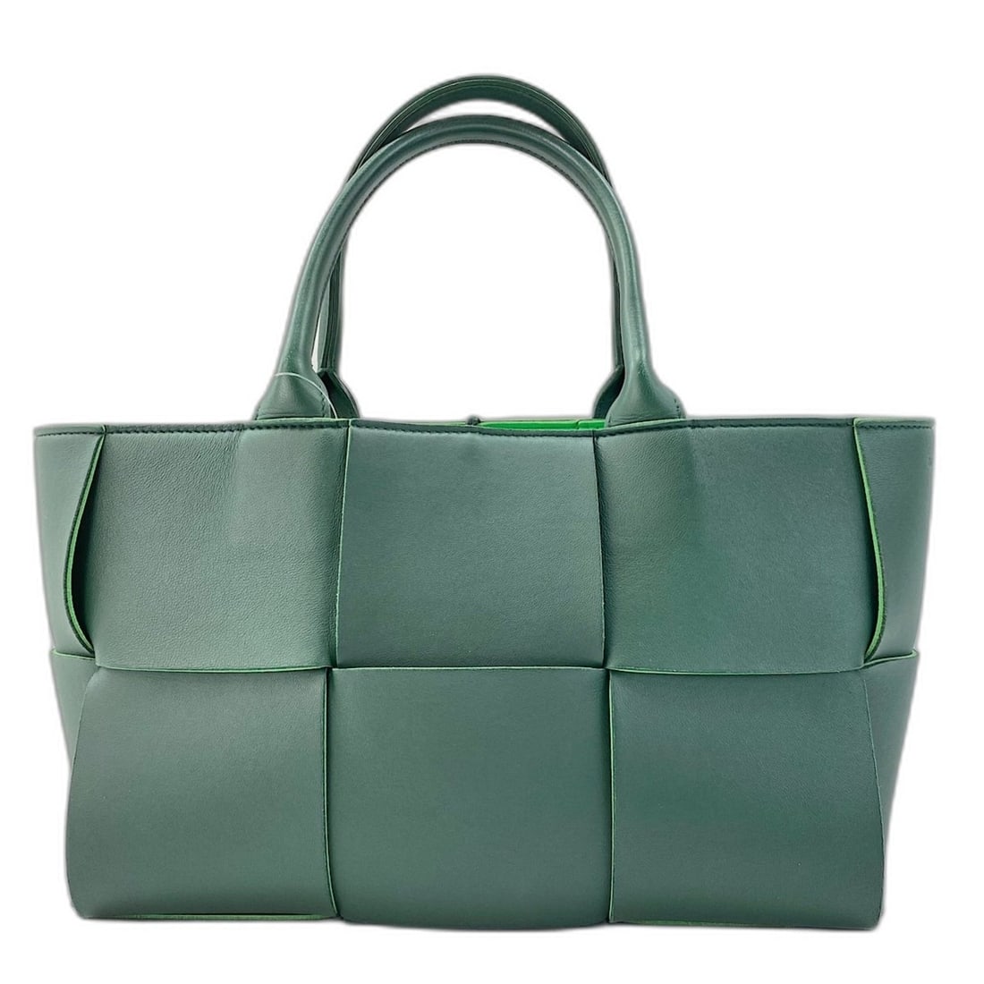 BOTTEGA VENETA Arco Tote Handbag Green (1 of 10)
