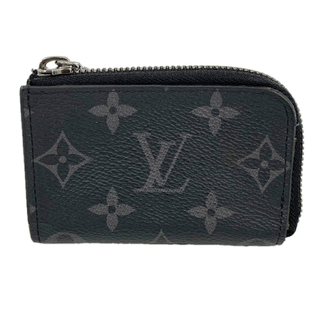 Louis Vuitton Monogram Eclipse Portemonnaie Jour Wallet/Coin Case M63536 Black Men's: --- Catalog ---Category: SizeSize (HxWxD): 7cm x 10cm x 1.5cm / 2.75'' x 3.93'' x 0.59''Category: DesignType: Coin purse/coin caseColor: BlackGender: MenCategory: GeneralMPN: M63536Brand: Louis Vuitto