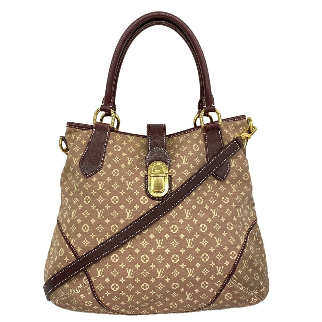 Louis Vuitton Monogram Idylle Elegy Tote Bag M56698 Sepia 2-way bag for women: --- Catalog ---Category: SizeSize (HxWxD): 32cm x 36cm x 11cm / 12.59'' x 14.17'' x 4.33''Category: DesignType: Tote bagColor: SepiaGender: WomenCategory: GeneralMPN: M56698Brand: Louis Vuitton--- Ite