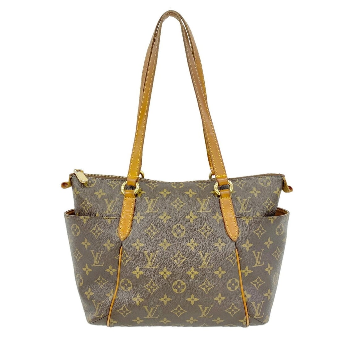 Louis Vuitton Monogram Totally PM Tote Bag M56688 Brown (Women's): --- Catalog ---Category: SizeSize (HxWxD): 25cm x 28cm x 12cm / 9.84'' x 11.02'' x 4.72''Category: DesignType: Tote bagColor: BrownGender: WomenCategory: GeneralMPN: M56688Brand: Louis Vuitton--- Item