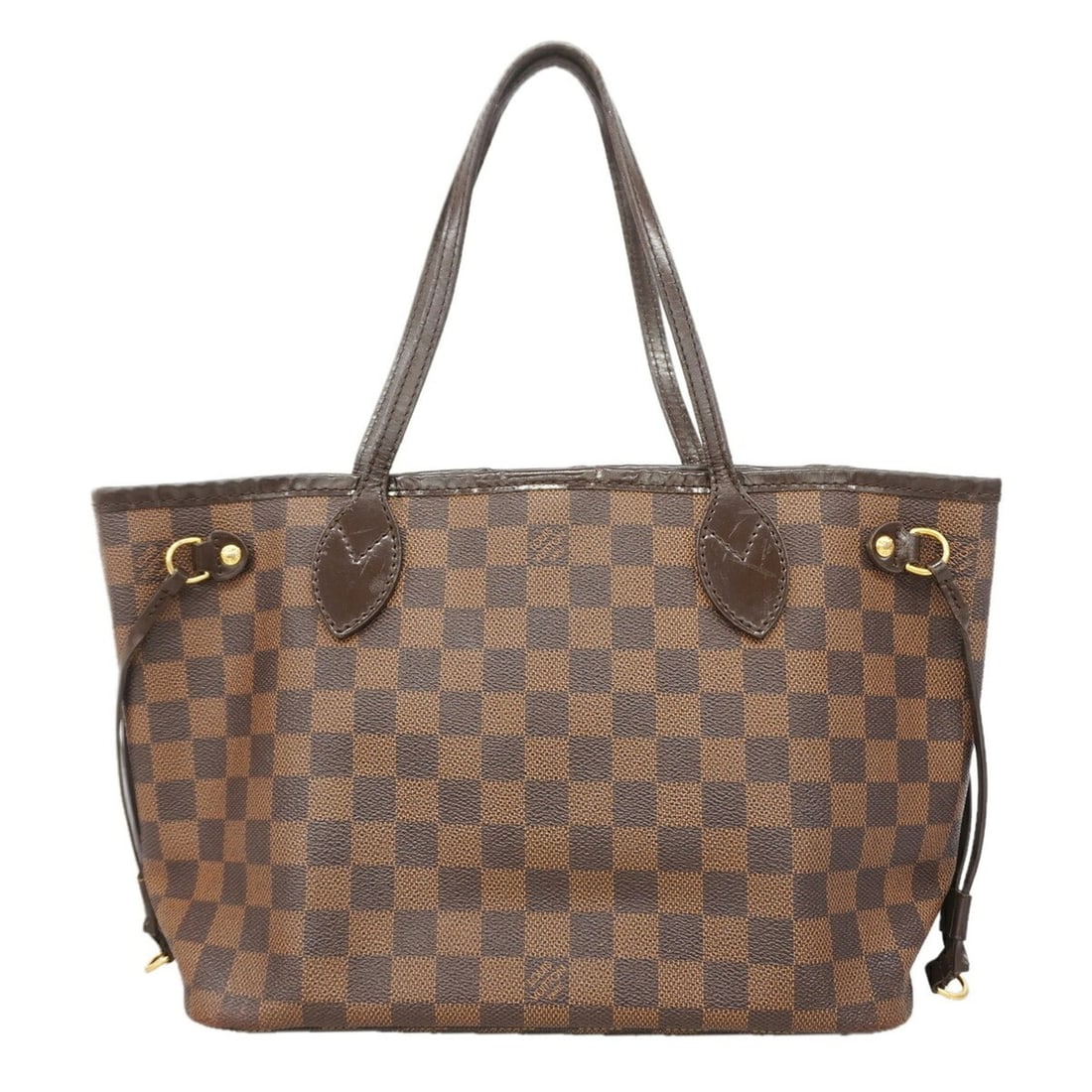 Louis Vuitton Damier Neverfull PM Tote Bag N51109 Ebene (Women's): --- Catalog ---Category: SizeSize (HxWxD): 22cm x 27.5cm x 12.5cm / 8.66'' x 10.82'' x 4.92''Category: DesignType: Tote bagColor: EbeneGender: WomenCategory: GeneralMPN: N51109Brand: Louis Vuitton--- 