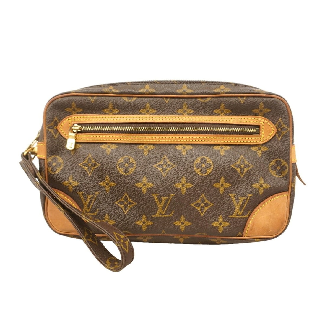 Louis Vuitton Monogram Marly Dragonne GM Clutch Bag M51825 Brown Men's: --- Catalog ---Category: SizeSize (HxWxD): 15cm x 26cm x 4cm / 5.9'' x 10.23'' x 1.57''Category: DesignType: Clutch bagColor: BrownGender: MenCategory: GeneralMPN: M51825Brand: Louis Vuitton--- Item L