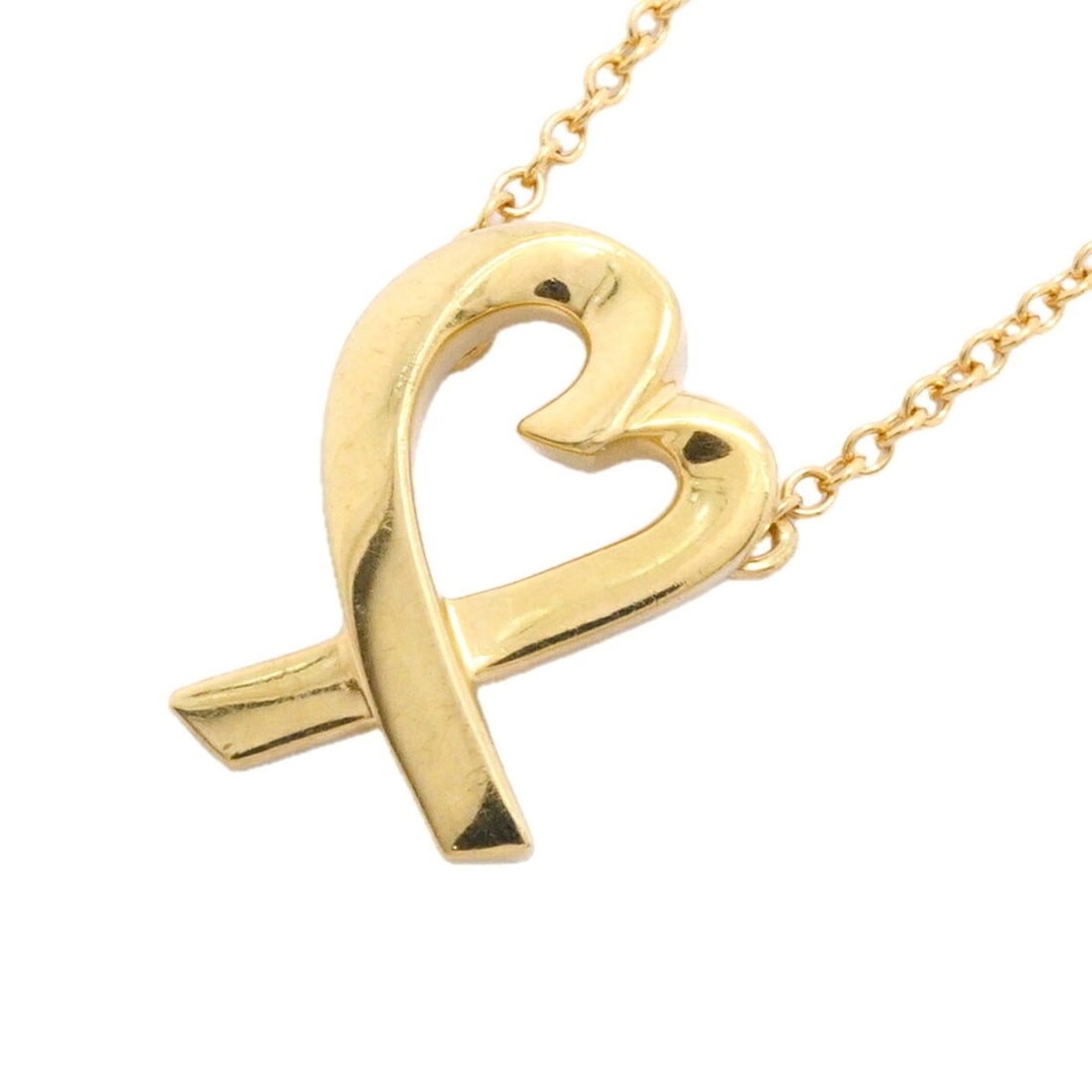 Tiffany & Co. Loving Heart Necklace, 18K Yellow Gold, Women's: --- Catalog ---Category: SizePendant Size: 13.5mm x 9.5mm / 0.53'' x 0.37''Neck Circumference: 41.5 cm / 16.33''Category: DesignGender: WomenMaterial: Yellow gold (18K)Necklace Type: NecklaceCategory: