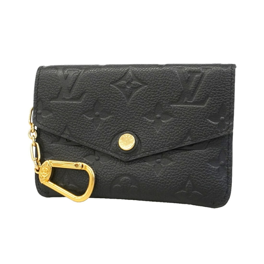 Louis Vuitton Monogram Empreinte Pochette Clé M60633 Noir (Women's Wallet/Coin Case): --- Catalog ---Category: SizeSize (HxWxD): 9cm x 13cm x 1.5cm / 3.54'' x 5.11'' x 0.59''Category: DesignType: Coin purse/coin caseColor: NoirGender: WomenCategory: GeneralMPN: M60633Brand: Louis Vuitt