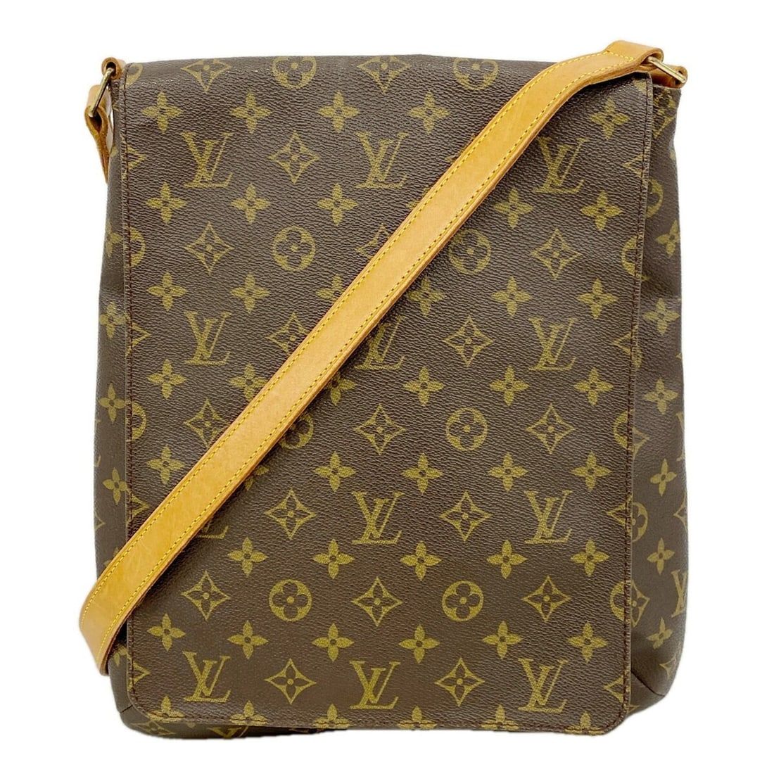 Louis Vuitton Monogram Musette Shoulder Bag M51256 Brown Women's: --- Catalog ---Category: SizeSize (HxWxD): 37cm x 30cm x 2cm / 14.56'' x 11.81'' x 0.78''Category: DesignType: Shoulder bagColor: BrownGender: WomenCategory: GeneralMPN: M51256Brand: Louis Vuitton--- 