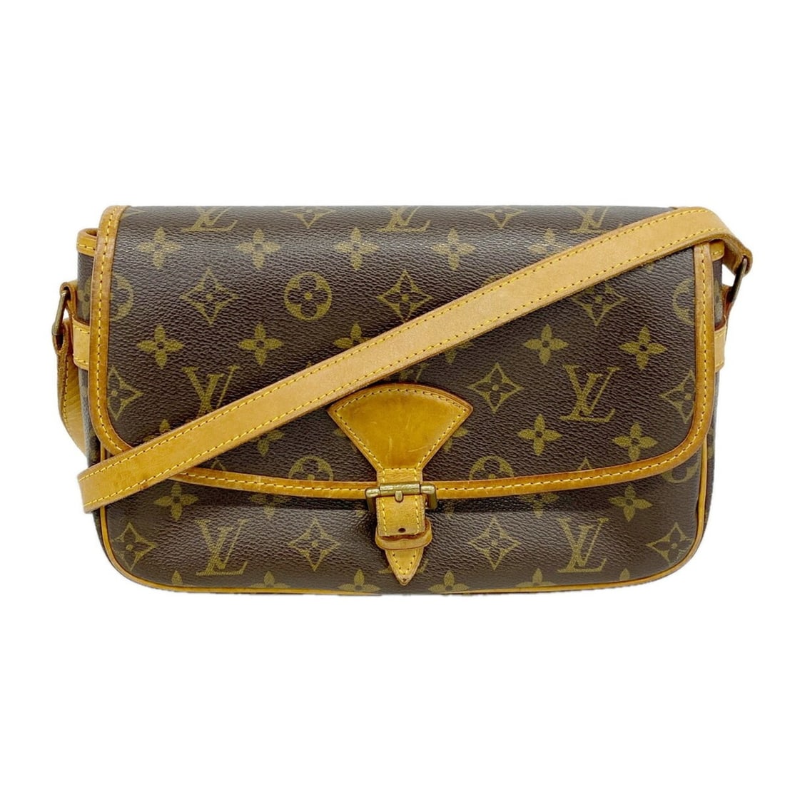 Louis Vuitton Monogram Sologne Shoulder Bag M42250 Brown Women's (1 of 12)