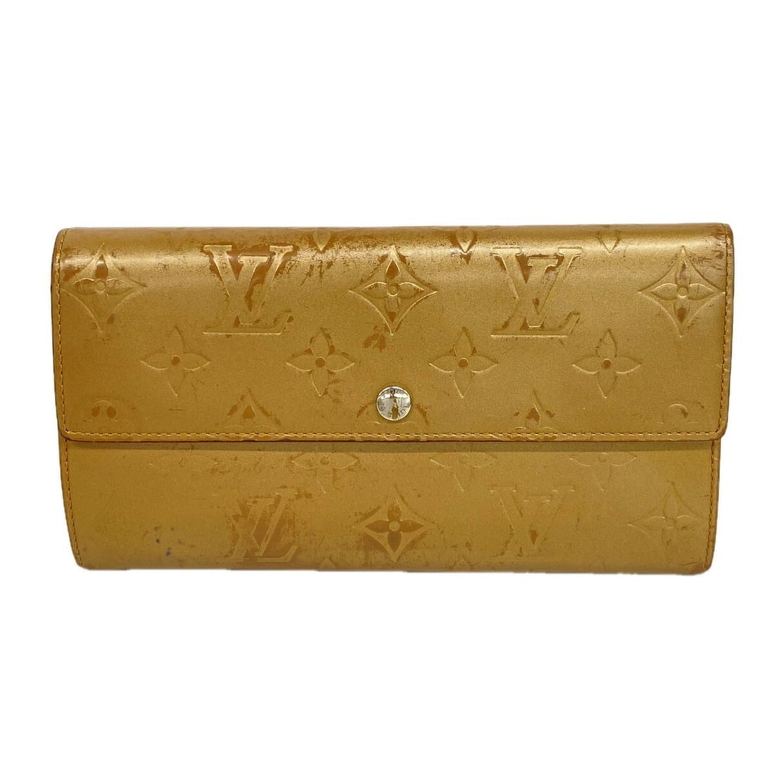 Louis Vuitton Long Wallet Monogram Mat Pochette Portemonnaie Credit M65147 Ambre Ladies: --- Catalog ---Category: SizeSize (HxWxD): 10.5cm x 19cm x 2.5cm / 4.13'' x 7.48'' x 0.98''Category: DesignType: Long wallet (bi-fold)Color: AmbreGender: WomenCategory: GeneralMPN: M65147Brand: Louis 
