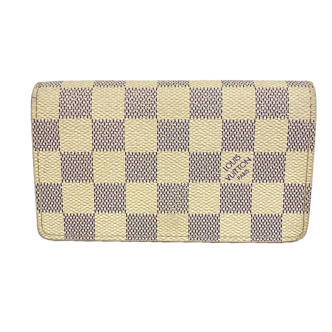 Louis Vuitton Damier Azur Portefeuille Trésor Wallet N61744 White Women's: --- Catalog ---Category: SizeSize (HxWxD): 9cm x 14cm x 3cm / 3.54'' x 5.51'' x 1.18''Category: DesignType: Wallet (bi-fold)Color: WhiteGender: WomenCategory: GeneralMPN: N61744Brand: Louis Vuitton---