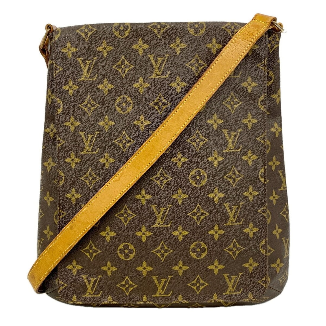 Louis Vuitton Monogram Musette Shoulder Bag M51256 Brown Women's: --- Catalog ---Category: SizeSize (HxWxD): 37cm x 30cm x 3cm / 14.56'' x 11.81'' x 1.18''Category: DesignType: Shoulder bagColor: BrownGender: WomenCategory: GeneralMPN: M51256Brand: Louis Vuitton--- 
