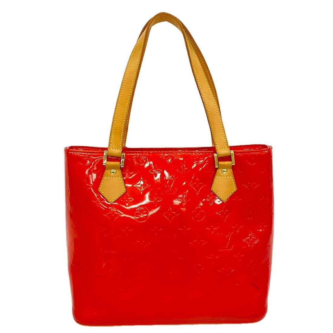 Louis Vuitton Vernis Houston Tote Bag M91092 Rouge (Ladies) (1 of 13)