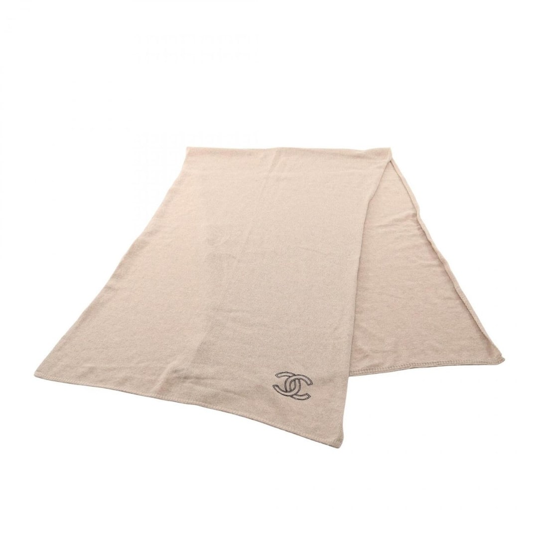 Chanel Coco Mark Stole, Cashmere, Women's, Beige: --- Catalog ---Category: SizeSize (LxW): 2m x 61cm / 78.74'' x 24.01''Category: DesignType: StoleColor: BeigeGender: WomenMaterial: Cashmere Category: GeneralBrand: Chanel--- Item List ---Section: Con