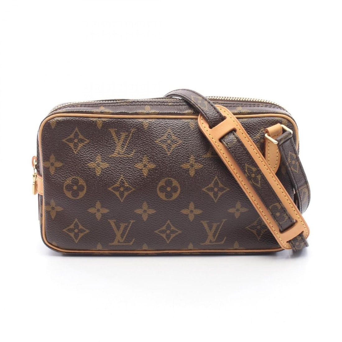 Louis Vuitton Marly Bandoulière Monogram Shoulder Bag/Handbag, Coated Canvas and Leather, Women's, (1 of 13)