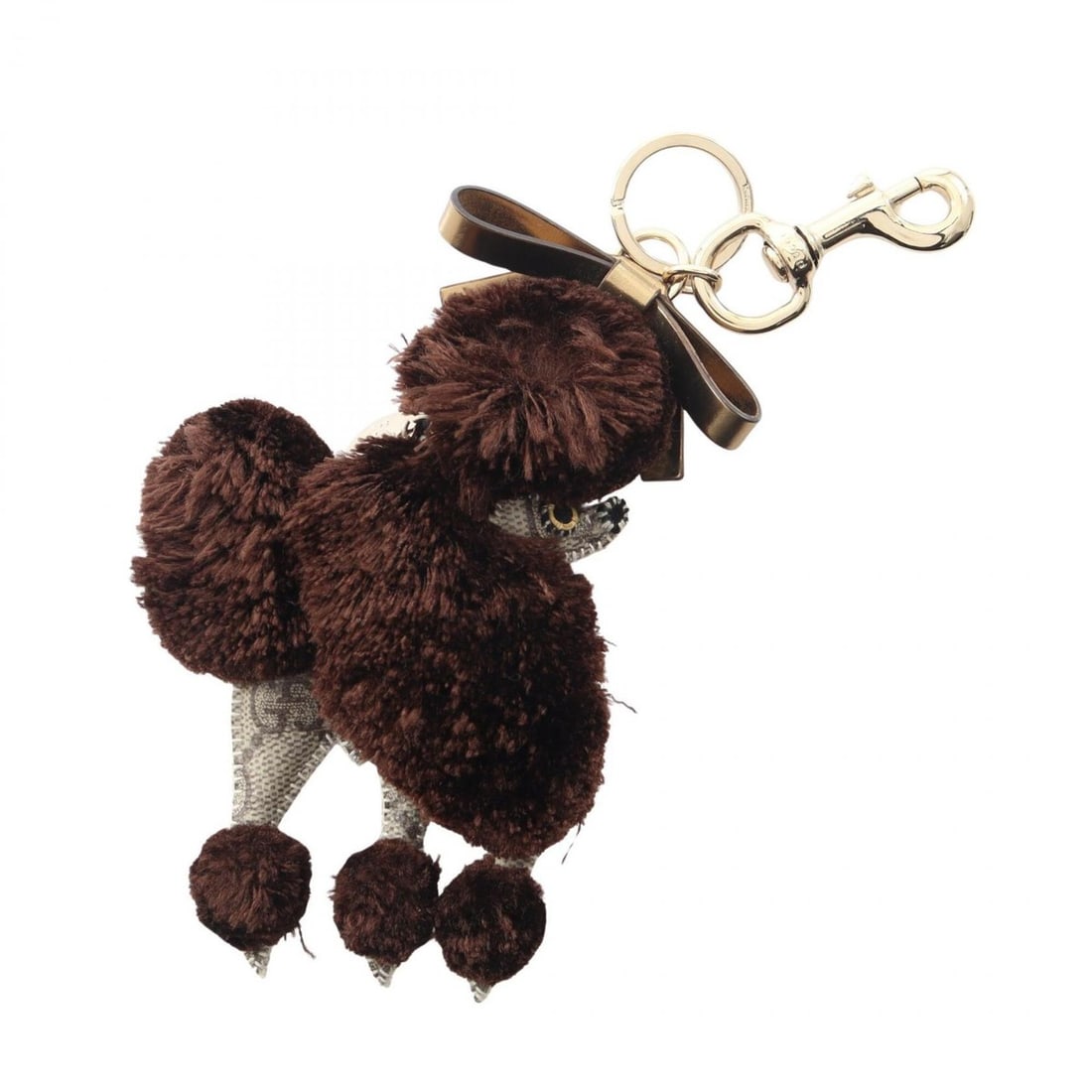 Gucci Guccioli Lulu GG Plus Poodle Charm Accessory Leather Fur Women's Beige/Brown: --- Catalog ---Category: DesignType: Handbag charmColor: Beige, BrownGender: WomenMaterial: Fur, LeatherCategory: GeneralBrand: Gucci--- Item List ---Section: ConditionRanking: Rank A Used - A few tra