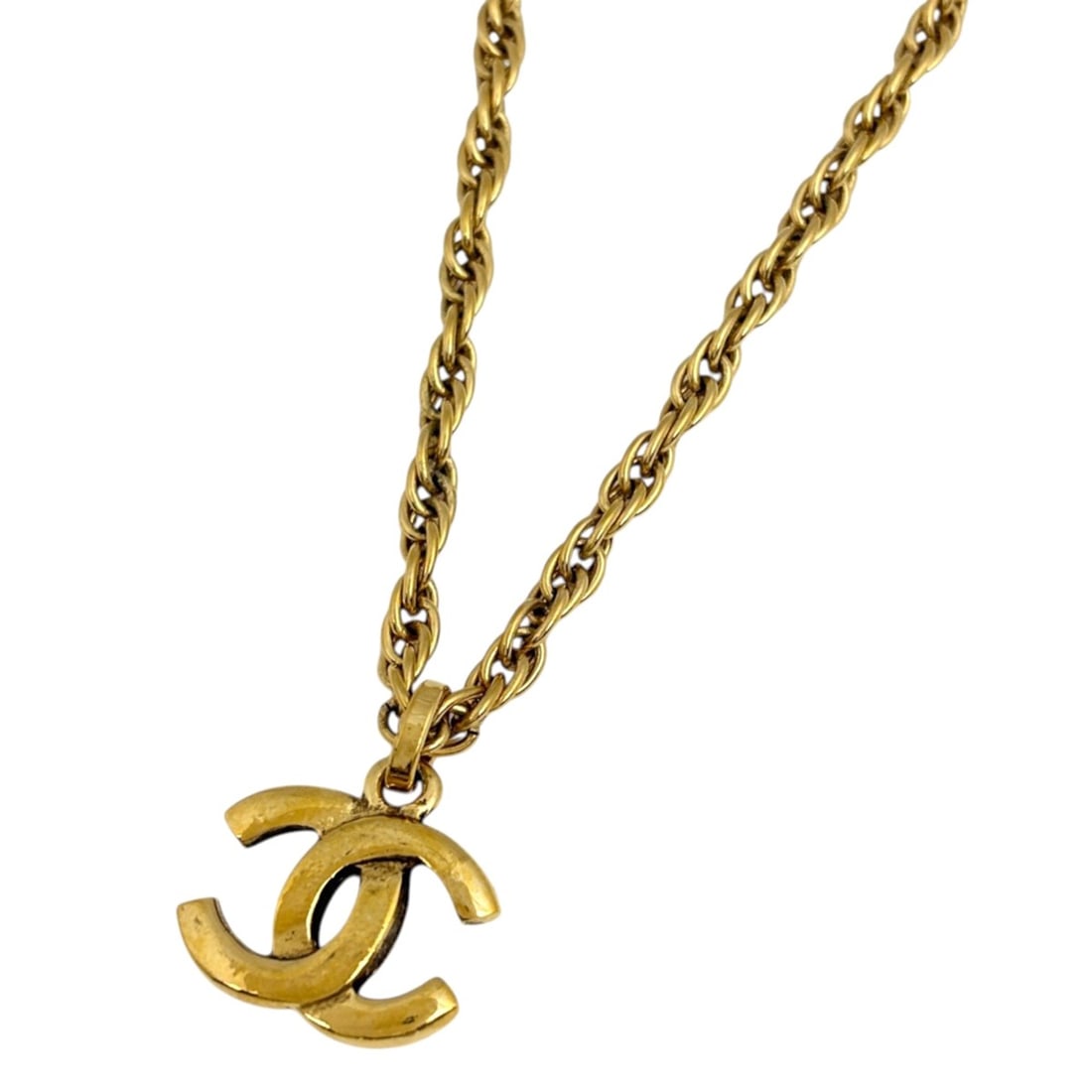 Chanel necklace, Coco Mark, GP gold, for women. (1 of 14)