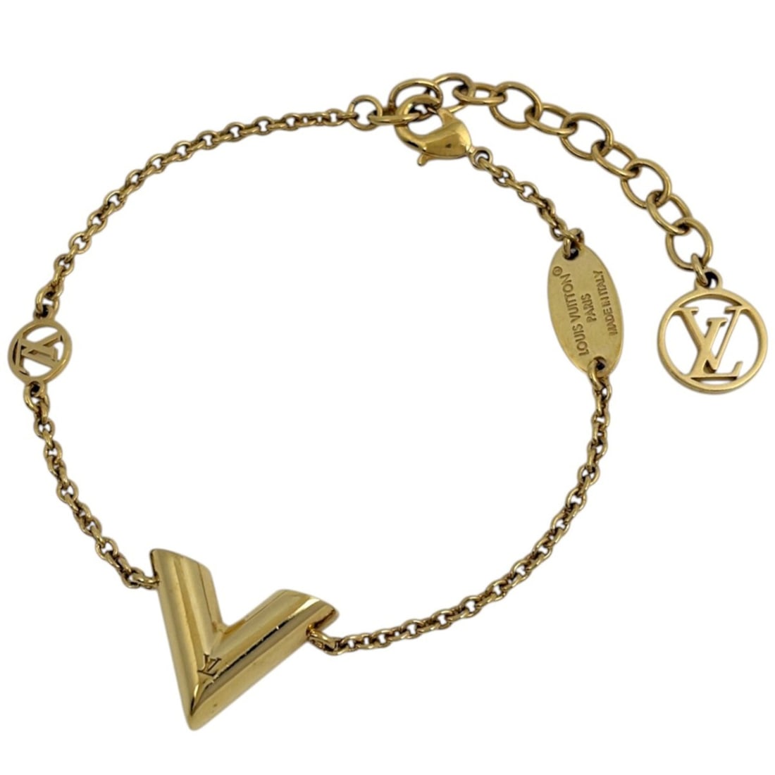 Louis Vuitton Essential V GP Gold Bracelet for Women (1 of 9)