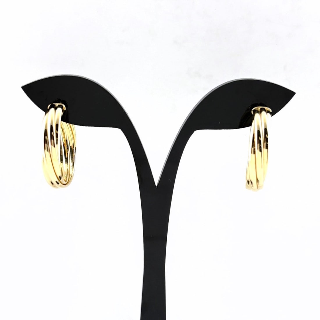 Tiffany & Co. YG Yellow Gold Earrings 750 for Women: --- Catalog ---Category: SizeSize (HxWxD): 25.40mm x 5.40mm / 1.00'' x 0.21''Category: DesignType: Stud earringsGender: WomenMaterial: Yellow gold (18K)Category: GeneralBrand: Tiffany--- Item List ---