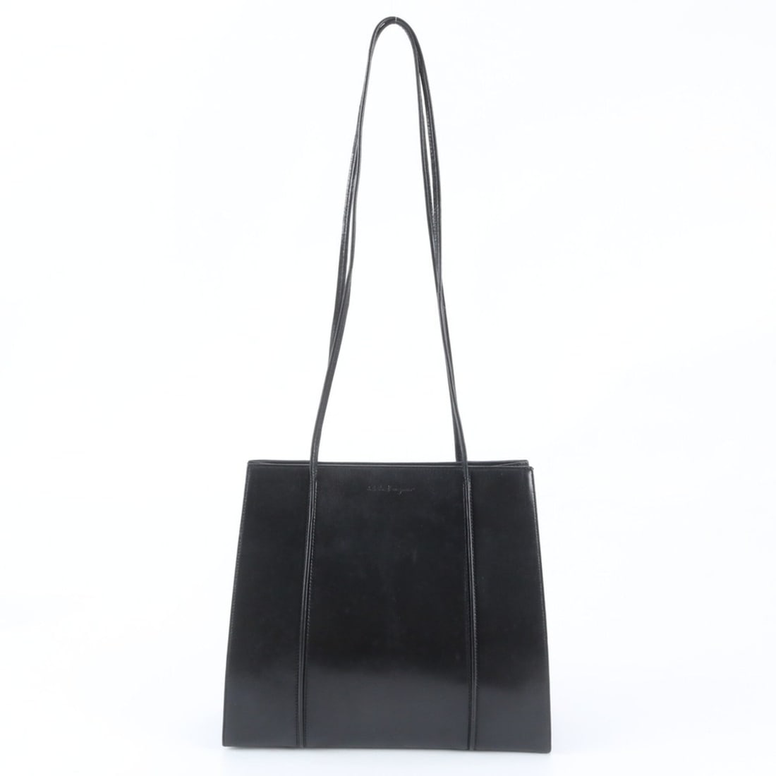 Salvatore Ferragamo E219295 Leather Shoulder Bag, Handbag, Tote Bag for Women: --- Catalog ---Category: SizeSize (HxWxD): 25cm x 28cm x 7cm / 9.84'' x 11.02'' x 2.75''Category: DesignType: Handbag, Shoulder bag, Tote bagColor: BlackGender: WomenMaterial: Leather Category: Genera