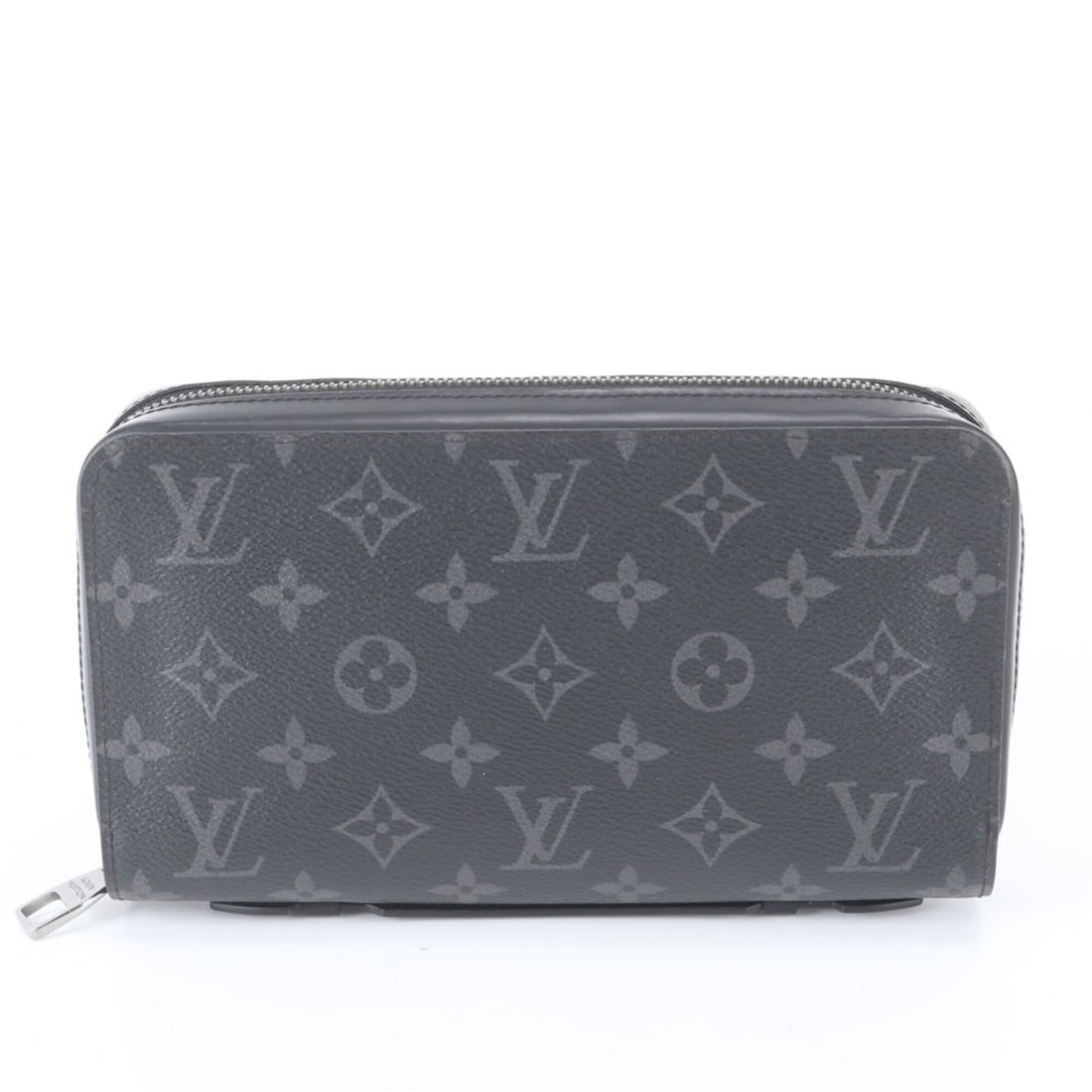 Louis Vuitton Monogram Eclipse Zippy XL M61698 Leather Long Wallet for Men: --- Catalog ---Category: SizeSize (HxWxD): 13cm x 22cm x 4cm / 5.11'' x 8.66'' x 1.57''Category: DesignType: Long wallet (bi-fold)Color: Monogram EclipseGender: MenMaterial: Leather , Coated canvas