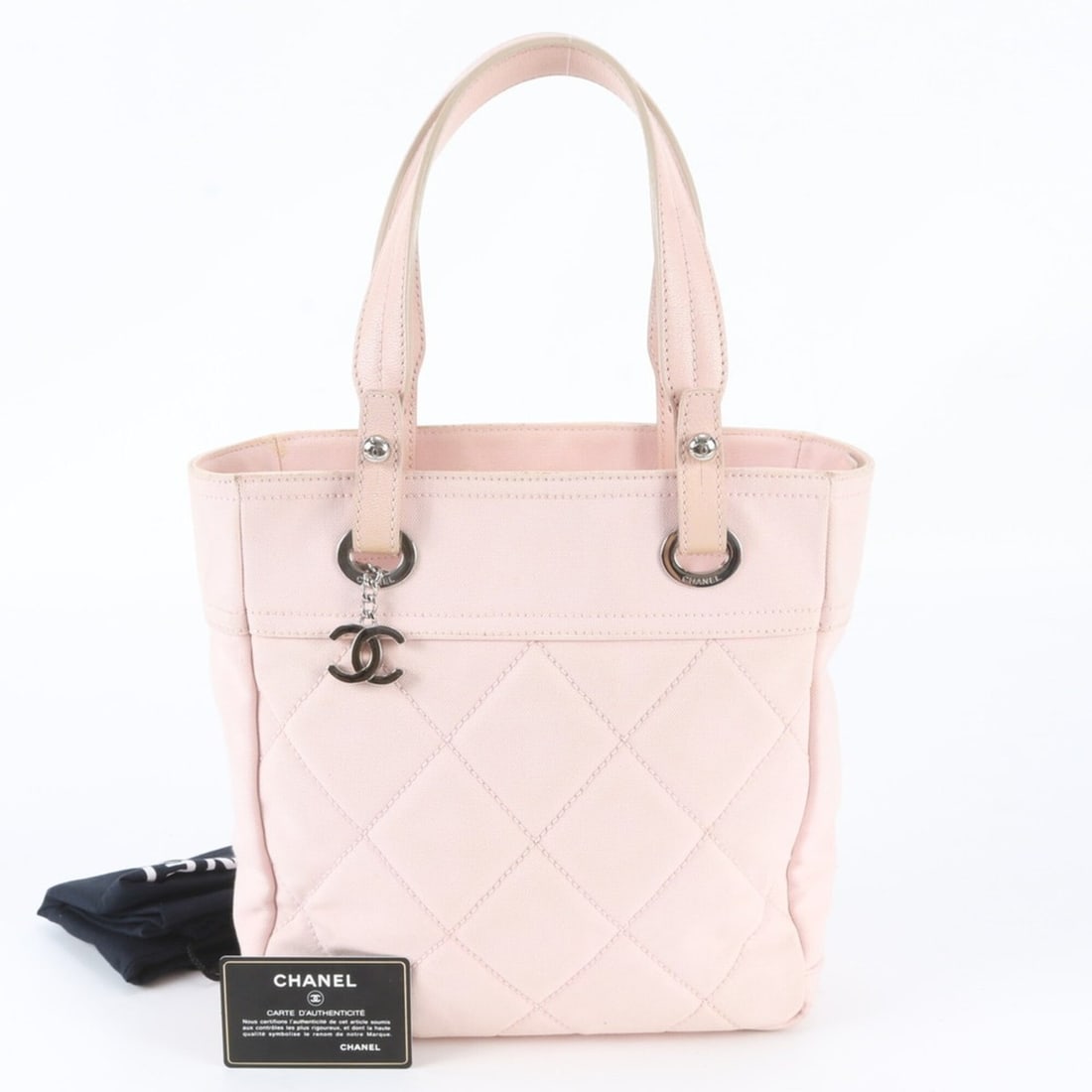 Chanel Paris Biarritz PM Leather Tote Bag Shoulder for Women, with Guarantee and Serial Seal.: --- Catalog ---Category: SizeSize (HxWxD): 26cm x 26cm x 10cm / 10.23'' x 10.23'' x 3.93''Category: DesignType: Shoulder bag, Tote bagColor: PinkGender: WomenMaterial: Leather , Canvas Category: Gener