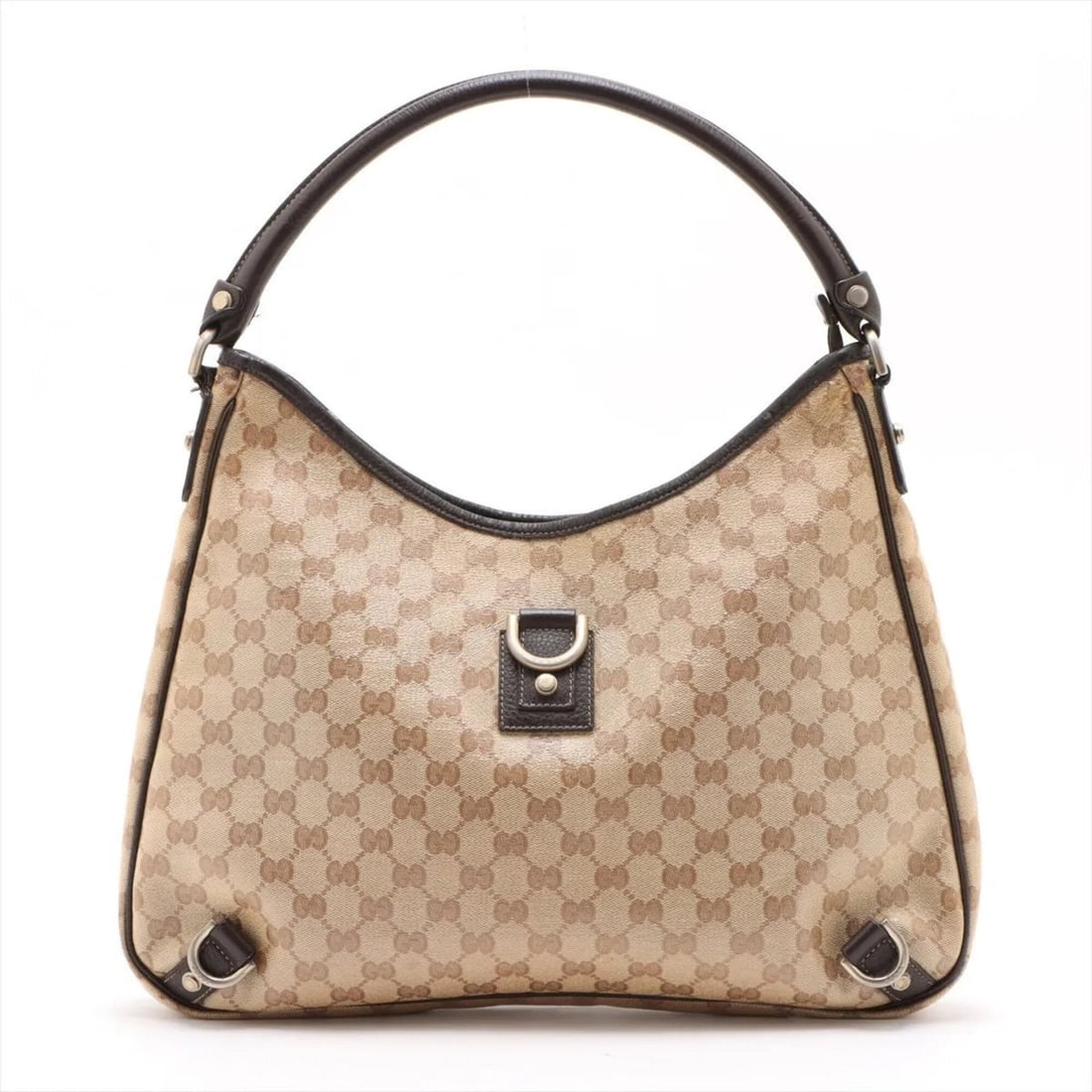 Gucci GG Crystal Abbey 268636 Leather Shoulder Bag, One-Shoulder Tote Handbag for Women (1 of 16)