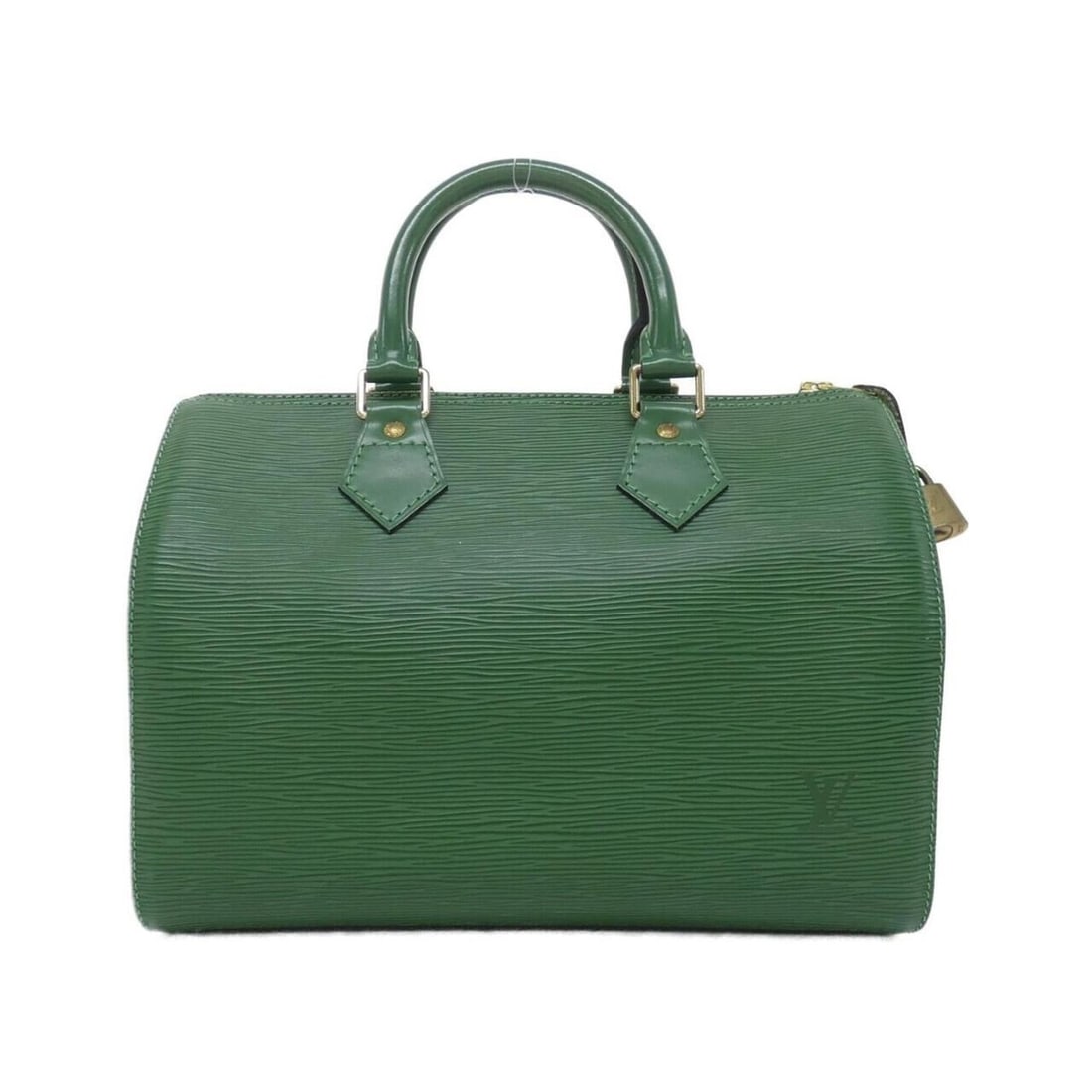 Louis Vuitton Epi Speedy 25cm M43014 Boston Bag: --- Catalog ---Category: SizeSize (HxWxD): 19cm x 27cm x 15cm / 7.48'' x 10.62'' x 5.9''Category: DesignType: Boston bagColor: GreenGender: Men,WomenMaterial: Leather Hardware Color: GoldLeather/Fur T