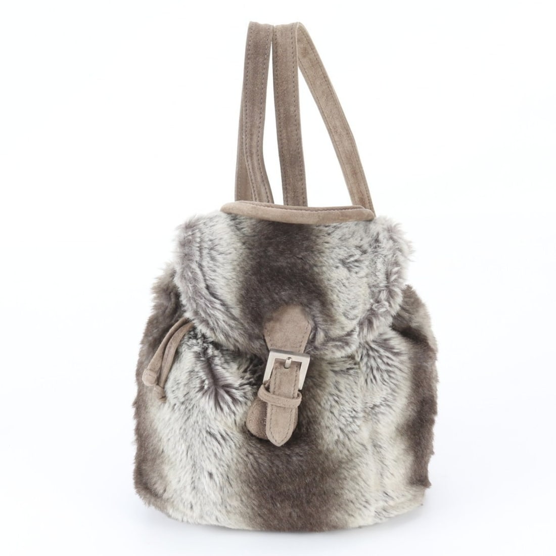 Fendi Fur Leather Backpack Rucksack Shoulder Bag for Women: --- Catalog ---Category: SizeSize (HxWxD): 26cm x 22cm x 11cm / 10.23'' x 8.66'' x 4.33''Category: DesignType: Backpack, Shoulder bagColor: Brown, GrayGender: WomenMaterial: Leather Category: GeneralB