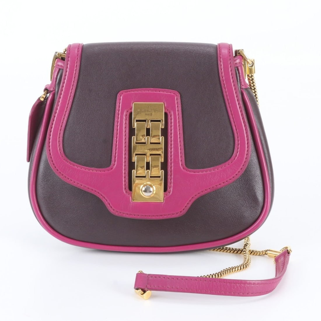 Louis Vuitton Art Deco Trapezios Chain M97085 Leather Shoulder Bag for Women