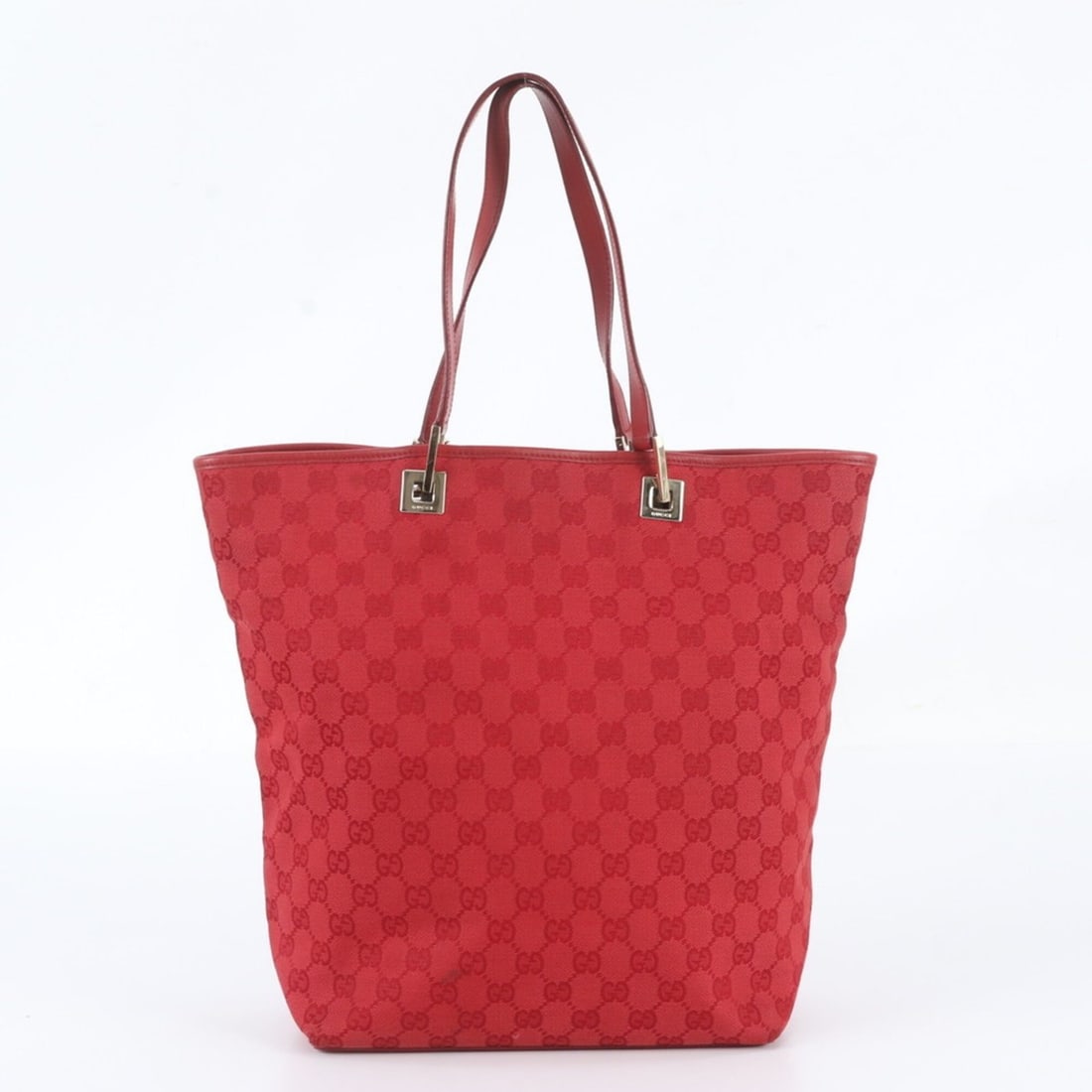 Gucci GG Canvas 002 1098 Leather Tote Bag Shoulder Handbag for Women: --- Catalog ---Category: SizeSize (HxWxD): 31cm x 24cm x 11cm / 12.2'' x 9.44'' x 4.33''Category: DesignType: Handbag, Shoulder bag, Tote bagColor: Red colorGender: WomenMaterial: Leather , Canvas Cat