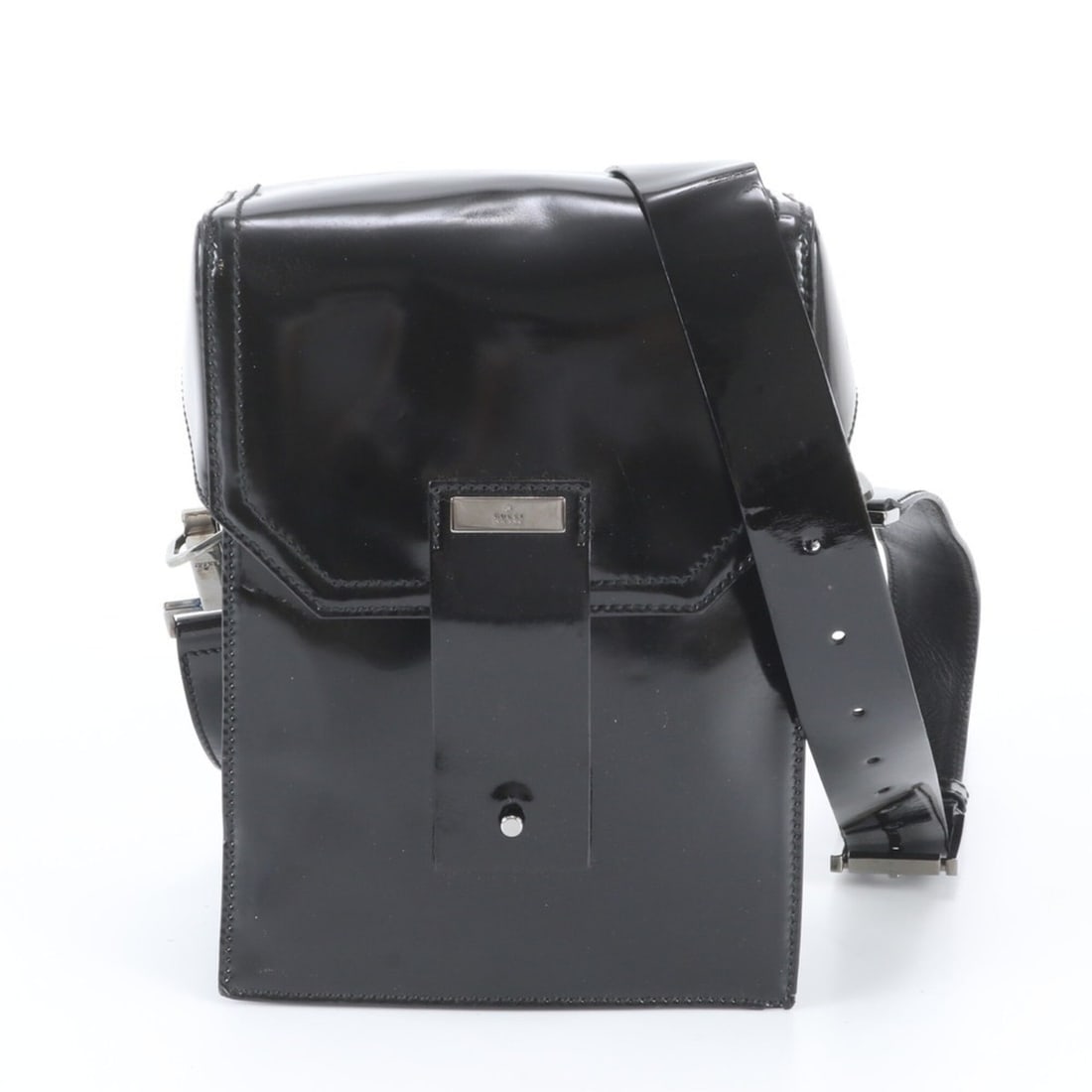 Gucci Leather Shoulder Bag Crossbody Black Brand Women's: --- Catalog ---Category: SizeSize (HxWxD): 22cm x 17cm x 7cm / 8.66'' x 6.69'' x 2.75''Category: DesignType: Crossbody bag, Shoulder bagColor: BlackGender: WomenMaterial: Leather Category: GeneralBran