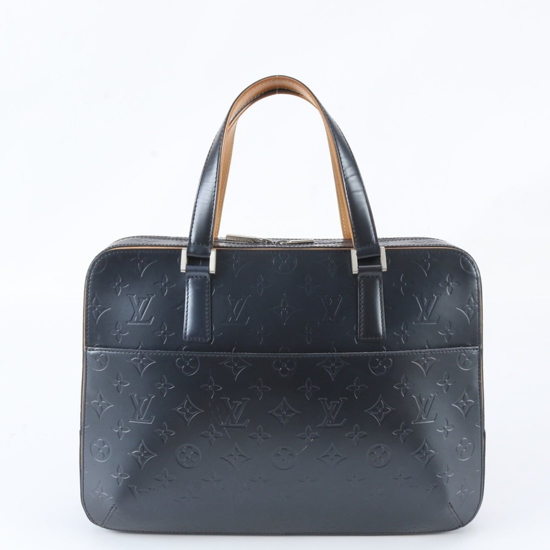Louis Vuitton Monogram Matte Malden M55135 Leather Tote Bag Business Handbag for Women (1 of 10)