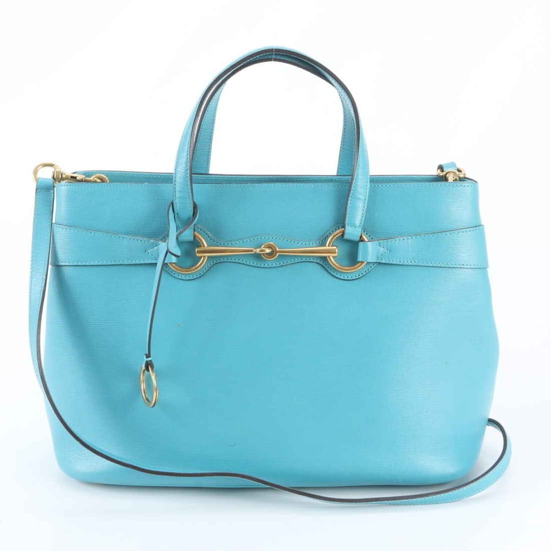 Gucci Brightbit Medium 319795 Leather 2-Way Shoulder Bag, Handbag, Tote Bag for Women