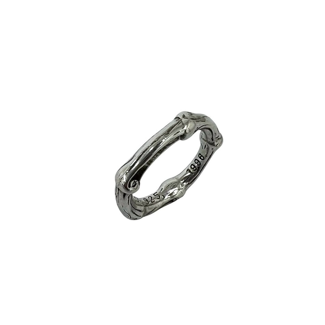 TIFFANY&Co. Tiffany Vintage Bamboo Ring, Sterling Silver 925, Accessory, Silver, Size 42-10