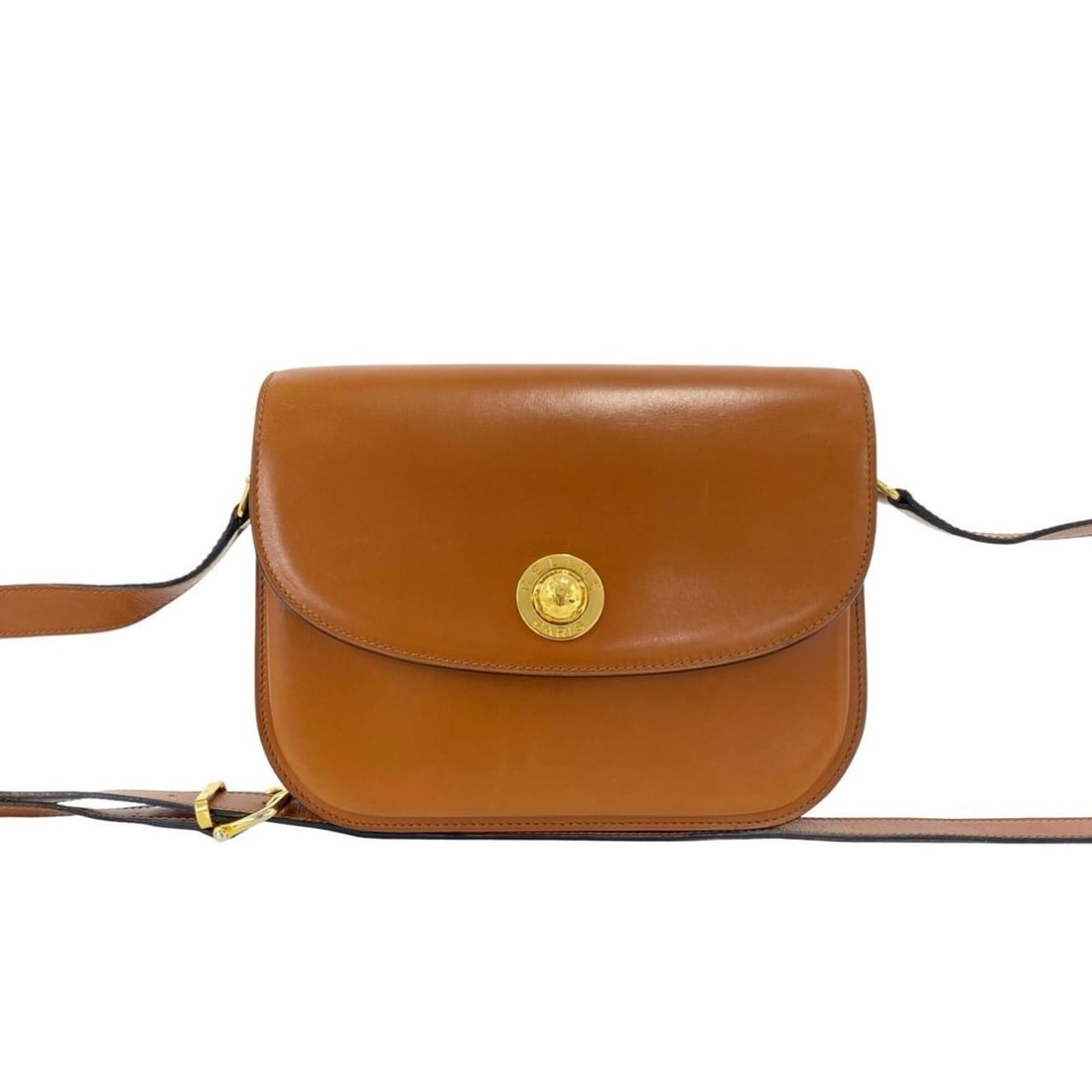 CELINE Vintage Logo Hardware Starball Leather One Shoulder Bag Pochette Brown 31543: --- Catalog ---Category: SizeSize (HxWxD): 18cm x 22cm x 5.5cm / 7.08'' x 8.66'' x 2.16''Category: DesignType: Pochette, Shoulder bagColor: BrownGender: WomenMaterial: Leather Category: GeneralBrand: 