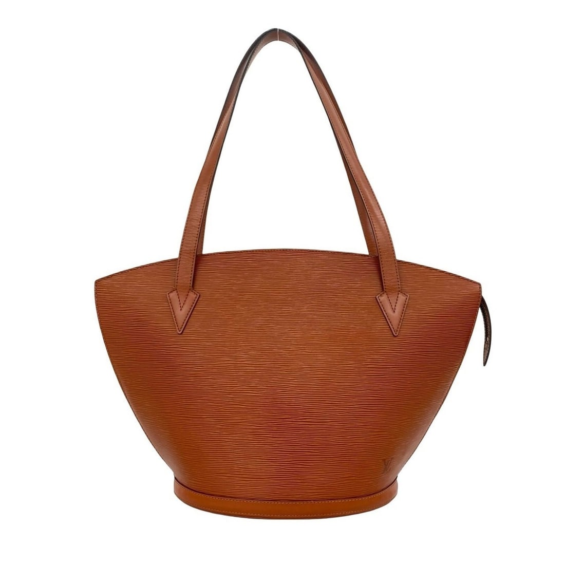 LOUIS VUITTON Louis Vuitton Vintage Saint Jacques Epi Leather Tote Bag Semi Shoulder Kenya Brown (1 of 10)