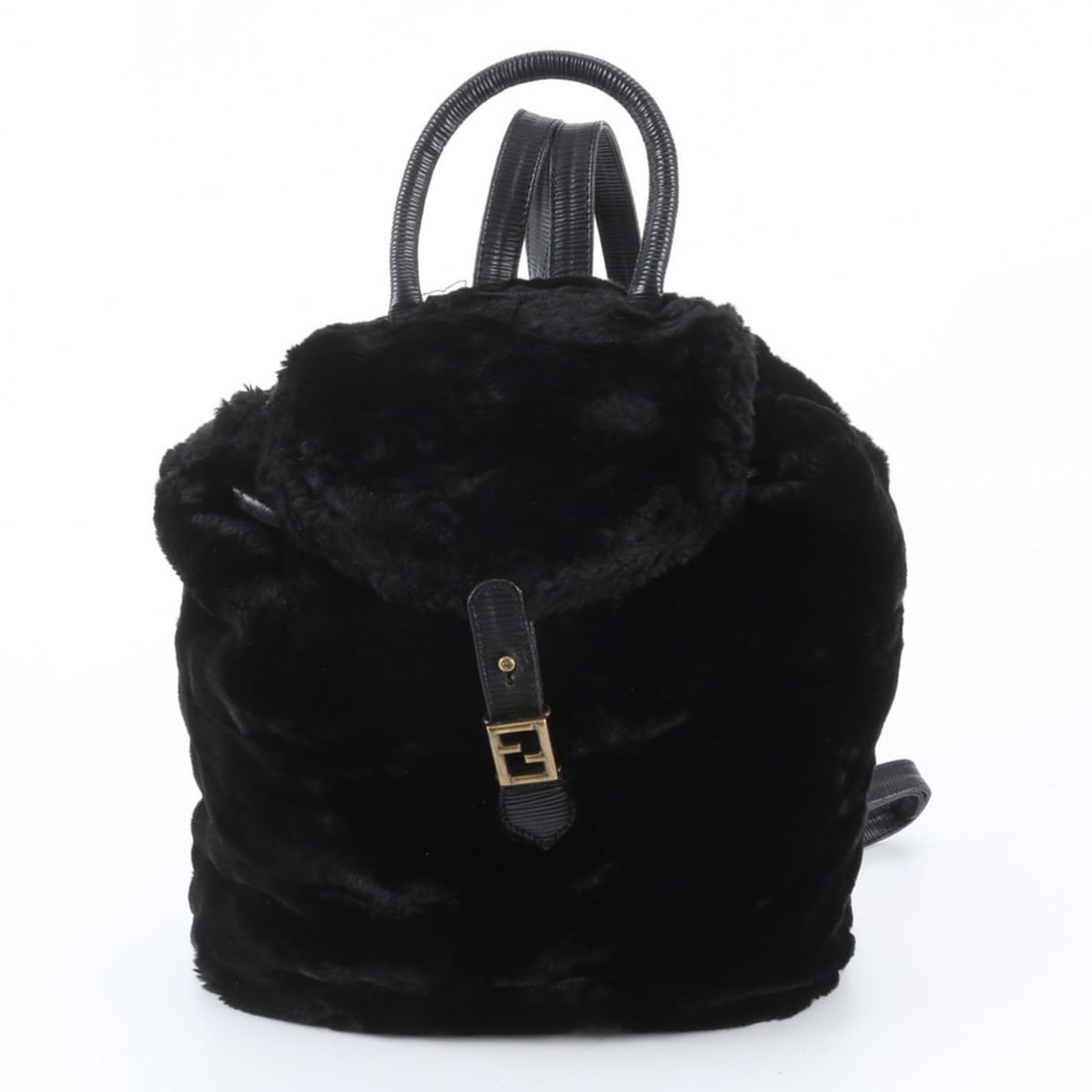 Fendi Leather Backpack, Rucksack, Shoulder Bag, Black, Women's: --- Catalog ---Category: SizeSize (HxWxD): 33cm x 29cm x 15cm / 12.99'' x 11.41'' x 5.9''Category: DesignType: Backpack, Shoulder bagColor: BlackGender: WomenMaterial: Leather Category: GeneralBrand: 