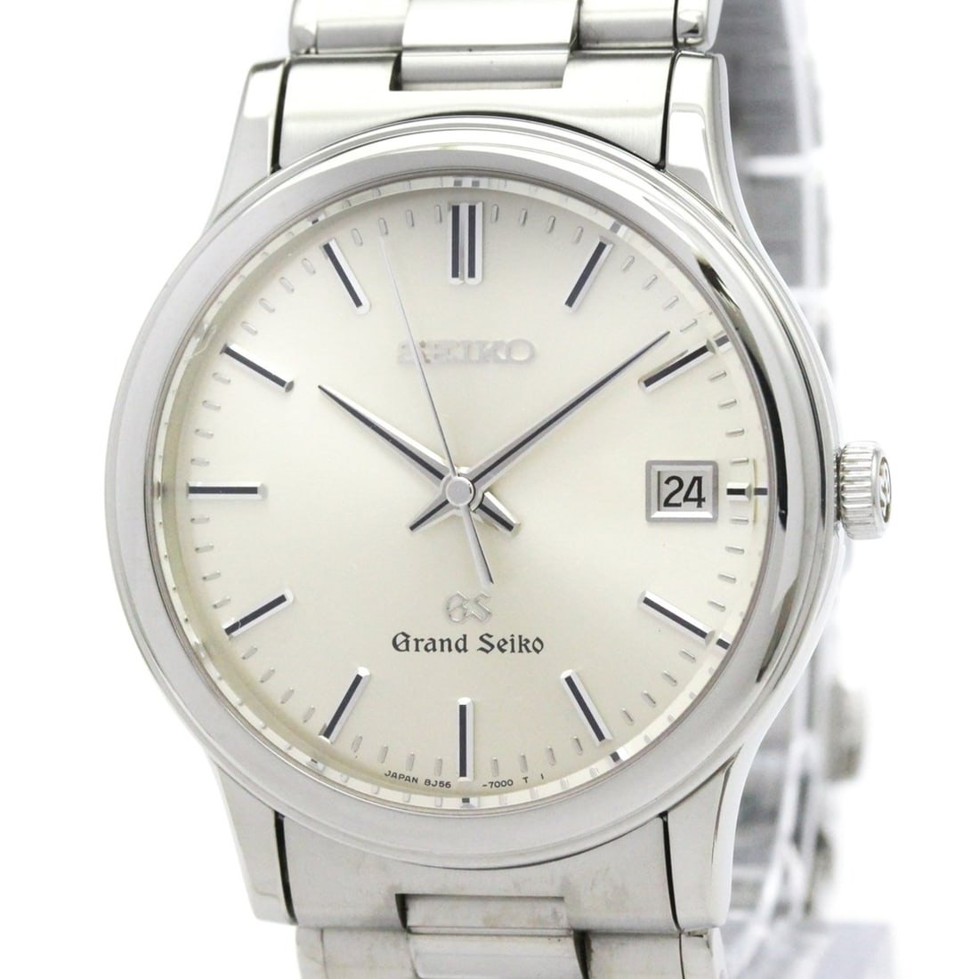 GRAND SEIKO Stainless Steel Quartz Mens Watch SBGF013(8J56-7000) Polished